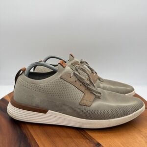 Wolf & Shepherd Shoes Mens 12 Swiftknit Derby Brown Dress Casual Sneakers